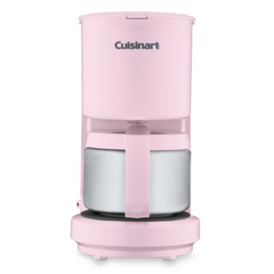 Buy Cuisinart 4-Cup Coffee Maker with Stainless Steel Carafe in Pink from Bed Bath & Beyond